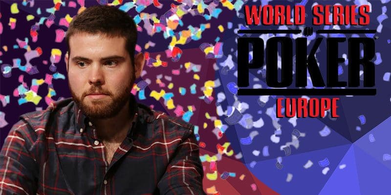 Джек Синклер выиграл главный турнир WSOPE