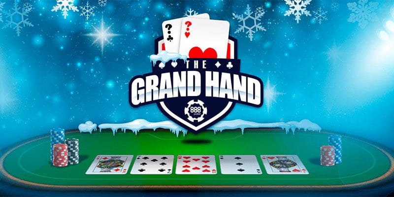 Выиграй тысячу долларов с «Большой рукой» на 888poker!